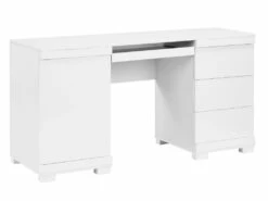 Bureau PLUTON - MDF Laqué Blanc - LEDs - 1 Porte & 3 Tiroirs 19 Bureau PLUTON - MDF Laqué Blanc - LEDs - 1 Porte & 3 Tiroirs -mobilier de bureau Shop bureau 243787