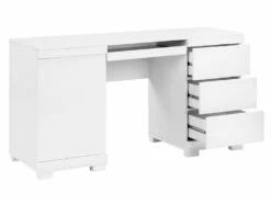 Bureau PLUTON - MDF Laqué Blanc - LEDs - 1 Porte & 3 Tiroirs 17 Bureau PLUTON - MDF Laqué Blanc - LEDs - 1 Porte & 3 Tiroirs -mobilier de bureau Shop bureau 243791
