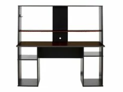 Bureau Gamer STANDA - Avec Rangements Et LEDs - Noir 16 Bureau Gamer STANDA - Avec Rangements Et LEDs - Noir -mobilier de bureau Shop bureau 417633