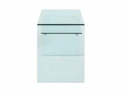 Bureau STILEOS - 1 Niche - Verre Trempé -mobilier de bureau Shop bureau 426523