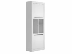 Bureau D'angle - 2 Tiroirs Et 2 Portes - Coloris : Blanc - EVAN 16 Bureau D'angle - 2 Tiroirs Et 2 Portes - Coloris : Blanc - EVAN -mobilier de bureau Shop bureau 431823
