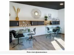 Bureau ELSTRON - Verre Courbé - Transparent -mobilier de bureau Shop bureau 447771