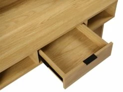 Bureau VASSILI - 1 Tiroir Et 3 Niches - Coloris : Chêne -mobilier de bureau Shop bureau 449661