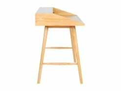 Bureau DINIO - 2 Tiroirs Et 1 Niche - Bois De Mindi -mobilier de bureau Shop bureau 450313