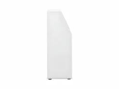 Secrétaire BAGUA - 2 Portes Et 2 Tiroirs - MDF - Blanc Laqué -mobilier de bureau Shop bureau 453705