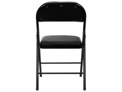 Chaise Pliante Rembourrée Noire 7house -mobilier de bureau Shop chaise 13394581