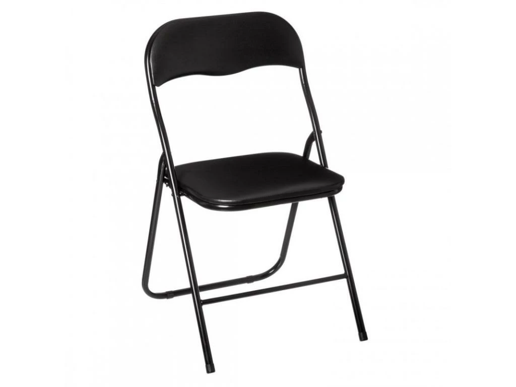 Chaise Pliante Basic Noir 5five - Noir 1 Chaise Pliante Basic Noir 5five - Noir