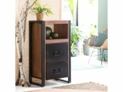 Meuble De Rangement En Bois D'acacia Havana -mobilier de bureau Shop console 10672191