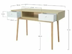 Console Minimaltwo 110x50x75cm Thinia Home -mobilier de bureau Shop console 13101053