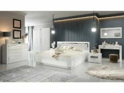 Bureau Console Design Collection DOHA Coloris Blanc Finitions Argentées 7 Bureau Console Design Collection DOHA Coloris Blanc Finitions Argentées -mobilier de bureau Shop console 13171517