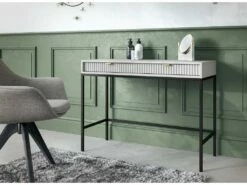 Console Avec 2 Tiroirs - Gris - LIOUBA De Pascal MORABITO