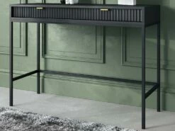 Console Avec 2 Tiroirs - Noir - LIOUBA De Pascal MORABITO -mobilier de bureau Shop console 1346687