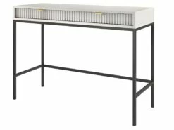 Console Avec 2 Tiroirs - Gris - LIOUBA De Pascal MORABITO -mobilier de bureau Shop console 1381387