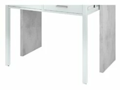 Bureau Console Extensible 2 Tiroirs L100 Cm -mobilier de bureau Shop console 14655913