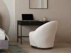 Console Avec 2 Tiroirs - Noir - LIOUBA De Pascal MORABITO -mobilier de bureau Shop console 19830153