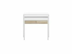 Bureau Console Extensible 2 Tiroirs Consola - L100 Cm -mobilier de bureau Shop console 21044097