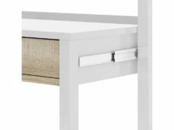 Bureau Console Extensible 2 Tiroirs Consola - L100 Cm -mobilier de bureau Shop console 21044099
