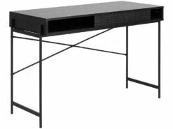 Angus Porte Coulissante De Bureau, Noir. -mobilier de bureau Shop console 22048253