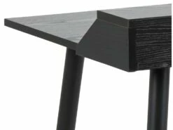 Joe Bureau Avec 1 Tablette De Rangement, Noir. -mobilier de bureau Shop console 22048283