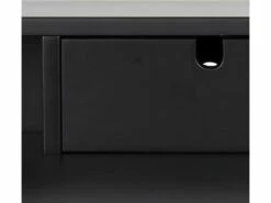 Pascal Bureau Avec 1 Tiroir, Noir. -mobilier de bureau Shop console 22048355