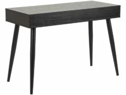 Nete Bureau Avec 3 Tiroirs, Noir. -mobilier de bureau Shop console 22048367