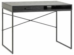 Sea Bureau 1 Tiroir Et 1 Compartiment, Noir.