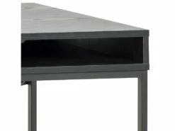 Sea Bureau 1 Tiroir Et 1 Compartiment, Noir. -mobilier de bureau Shop console 22048391