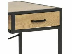 Sea Bureau 1 Tiroir, Chêne, Noir. -mobilier de bureau Shop console 22048431