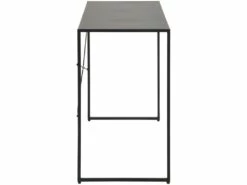 Newcastle Bureau Avec 1 Tablette, Noir. -mobilier de bureau Shop console 22048513