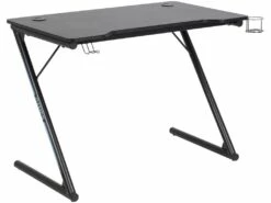 Trops Bureau Pour Gamer Avec Porte-gobelet, Noir.