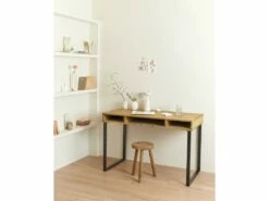 Bureau En Bois De Couleur Naturel 8 Bureau En Bois De Couleur Naturel -mobilier de bureau Shop console 22184383