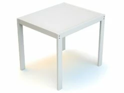 WEBABY - Table Enfant Blanc -mobilier de bureau Shop ensemble table et chaise 8904793