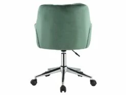 Chaise De Bureau - Velours - Vert - Hauteur Réglable - PEGA -mobilier de bureau Shop fauteuil de bureau 426693