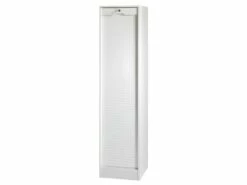 Classeur à Rideau Hauteur 172 Cm - Coloris: Blanc