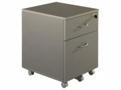 Caisson De Bureau 2 Tiroirs Alu
