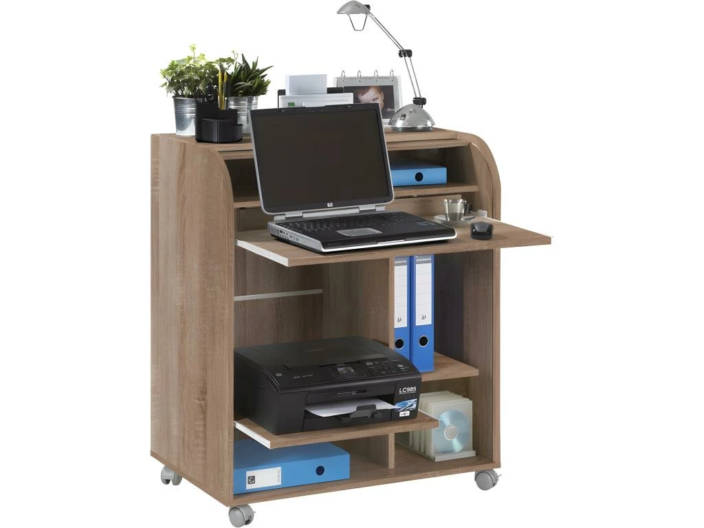 Bureau Informatique Chêne 1 Rideau - Coloris: Zonk Pow 400 1 Bureau Informatique Chêne 1 Rideau - Coloris: Zonk Pow 400