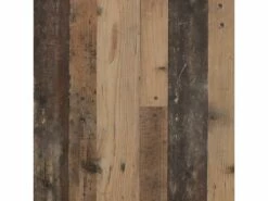 Bureau Enfant Revêtement Effet Bois Vintage Et Béton Gris - BUCKY -mobilier de bureau Shop meuble bureau 10047591