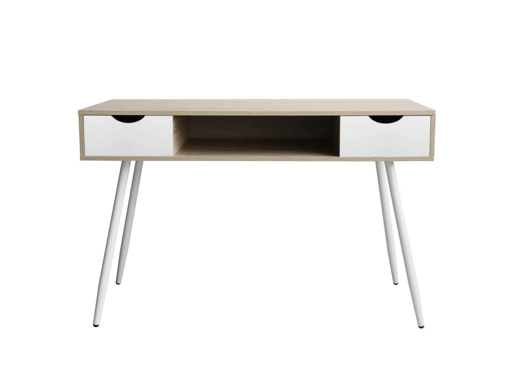 Bureau Scandinave Bois, Tiroirs Blancs BJORN - HAPPY GARDEN 3 Bureau Scandinave Bois, Tiroirs Blancs BJORN - HAPPY GARDEN – Image 3