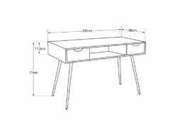 Bureau Scandinave Bois, Tiroirs Blancs BJORN - HAPPY GARDEN 10 Bureau Scandinave Bois, Tiroirs Blancs BJORN - HAPPY GARDEN -mobilier de bureau Shop meuble bureau 10779231