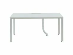 Bureau Professionnel 1 Personne - Blanc - L160 Cm - DOWNTOWN -mobilier de bureau Shop meuble bureau 10857133