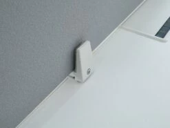 Séparateur De Bureau Professionnel - Tissu - Gris - L110 Cm - DOWNTOWN -mobilier de bureau Shop meuble bureau 10879997