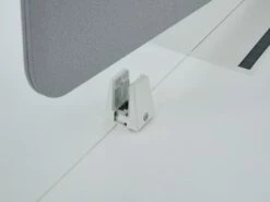 Séparateur De Bureau Professionnel - Tissu - Gris - L110 Cm - DOWNTOWN -mobilier de bureau Shop meuble bureau 10879999