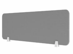 Séparateur De Bureau Professionnel - Tissu - Gris - L110 Cm - DOWNTOWN