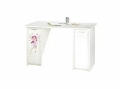 Bureau Aménagé à Rideaux Blanc - FENDY N°14