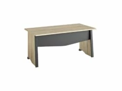 Bureau Simple Bois/Noir Taille M - HUGUES