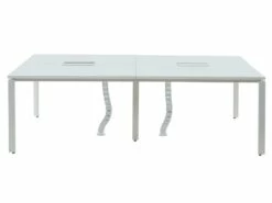 Bureau Bench 4 Personnes - Blanc - L120 Cm - DOWNTOWN 6 Bureau Bench 4 Personnes - Blanc - L120 Cm - DOWNTOWN -mobilier de bureau Shop meuble bureau 11175289