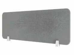 Bureau Professionnel 1 Personne - Blanc - L140 Cm - Avec Séparateur - DOWNTOWN -mobilier de bureau Shop meuble bureau 11946437