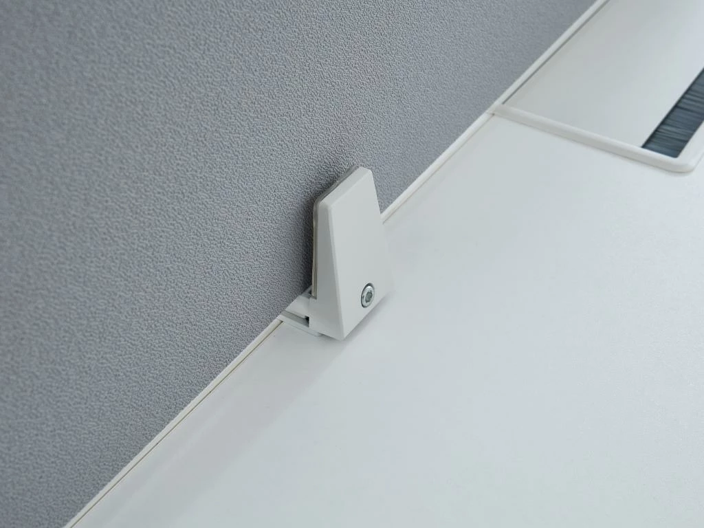 Extension Pour Bureau Bench 2 Personnes - Blanc - L120 Cm - Avec Séparateur - DOWNTOWN 7 Extension Pour Bureau Bench 2 Personnes - Blanc - L120 Cm - Avec Séparateur - DOWNTOWN – Image 7