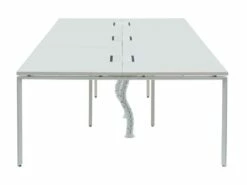 Bureau Bench 6 Personnes - Blanc - L140 Cm - DOWNTOWN 11 Bureau Bench 6 Personnes - Blanc - L140 Cm - DOWNTOWN -mobilier de bureau Shop meuble bureau 12396475