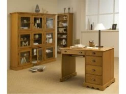 Bureau Junior Pin Miel De Style Anglais -mobilier de bureau Shop meuble bureau 12460693